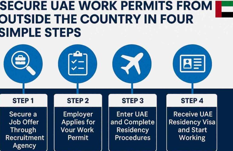 Securing UAE Work Permits from Outside the Country: 4 Steps