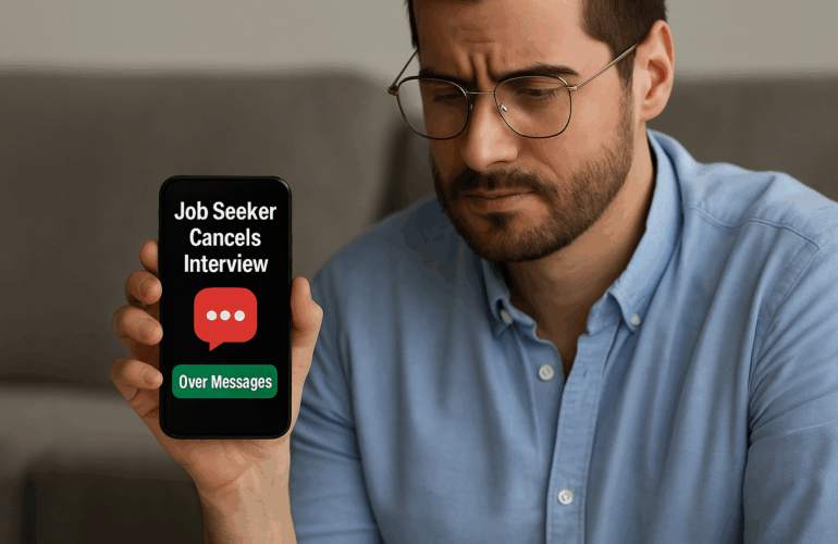 Why Job Seeker Cancels Interview Today 2025