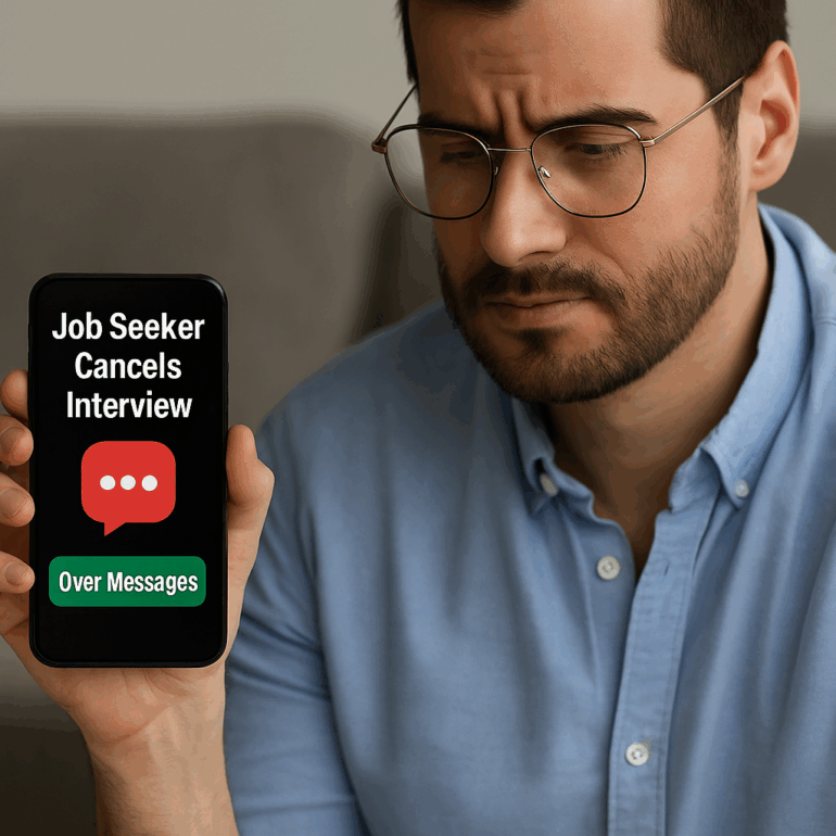 Why Job Seeker Cancels Interview Today 2025