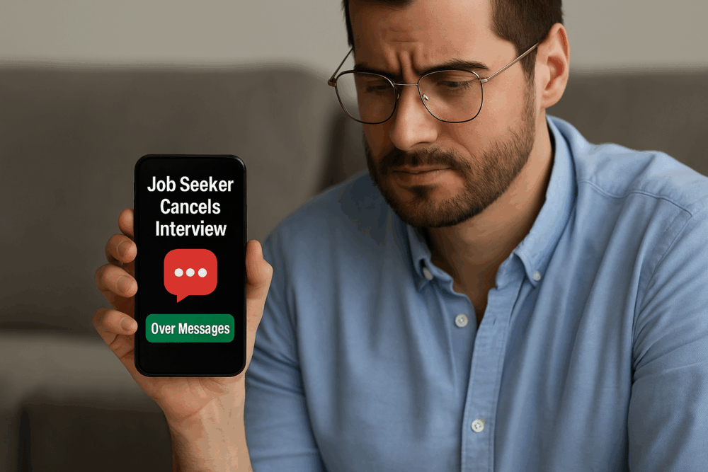 Why Job Seeker Cancels Interview Today 2025