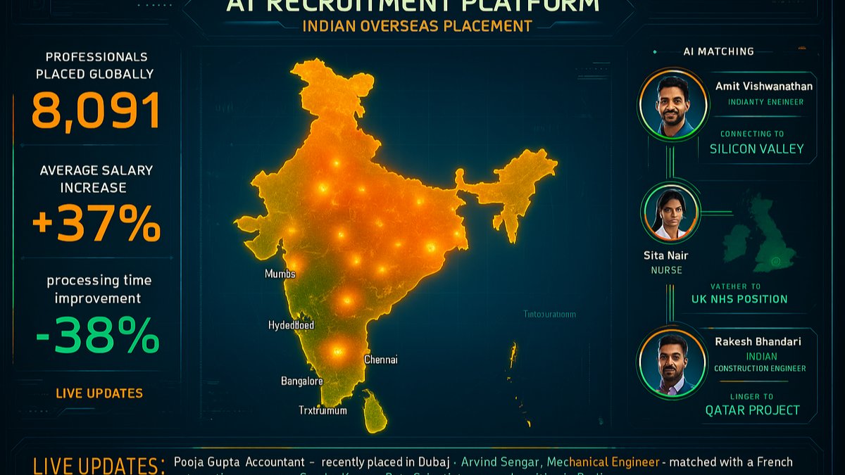 AI in Indian Overseas Recruitment Smarter Placements Now